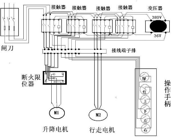 380V電動葫蘆接線圖